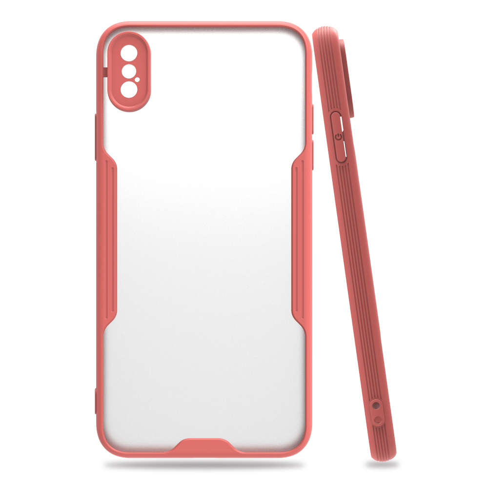 İphone Xs Max Kılıf Platin Silikon